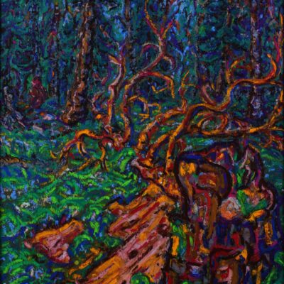 Fallen Tree in Kivinokka, 70 x 50 cm