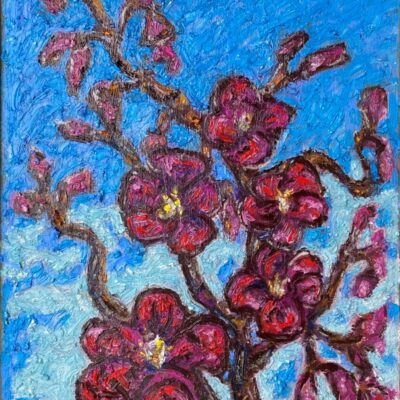 Plum Blossom, 41 x 33 cm